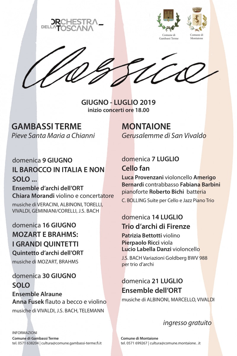 Gambassi Terme - Classica 2019 - Programma