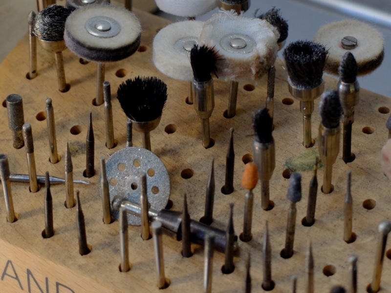 The goldsmith's tools