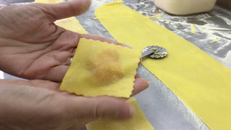 Osteria del Castagno - Ravioli ripieni di zucca