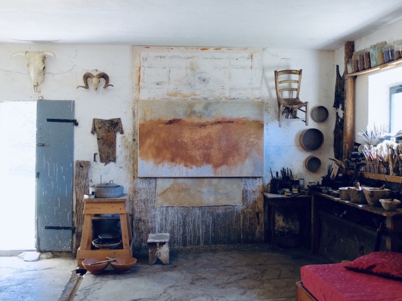 Carlo Romiti's studio