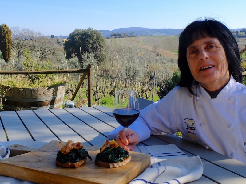 La Signora Loriana, Agrichef di Renai e Monte a Gambassi Terme