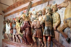 San Vivaldo, la Cappella dell'andata al calvario